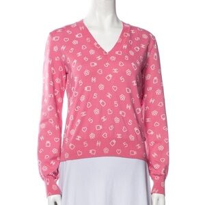 Chanel Sweater From the Cruise 2023 Collection by Karl Lagerfeld Size FR 34